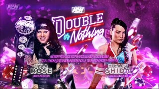 AEW Double Or Nothing 2020 - Hikaru Shida vs Nyla Rose (No Disqualification Match, AEW Women's World Championship)