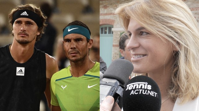 Tennis - Roland-Garros 2024 - Amélie Mauresmo : Un Nadal-Zverev pour attaquer, c'est chaud, je ne sais quoi trop dire !