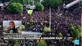 Informe desde Mashhad: presidente Raisi será enterrado en su ciudad natal