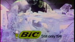 1970s Bic pen TV commercial
