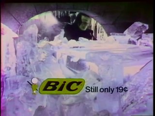 1970s Bic pen TV commercial