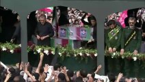Iranians bid farewell to President Raisi in his hometown ahead of burial
