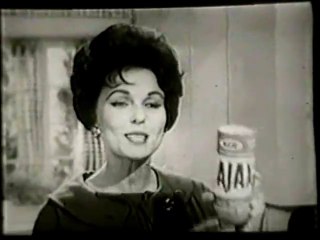 1961 Bess Meyerson for Ajax (Miss America selling Ajax LOL)
