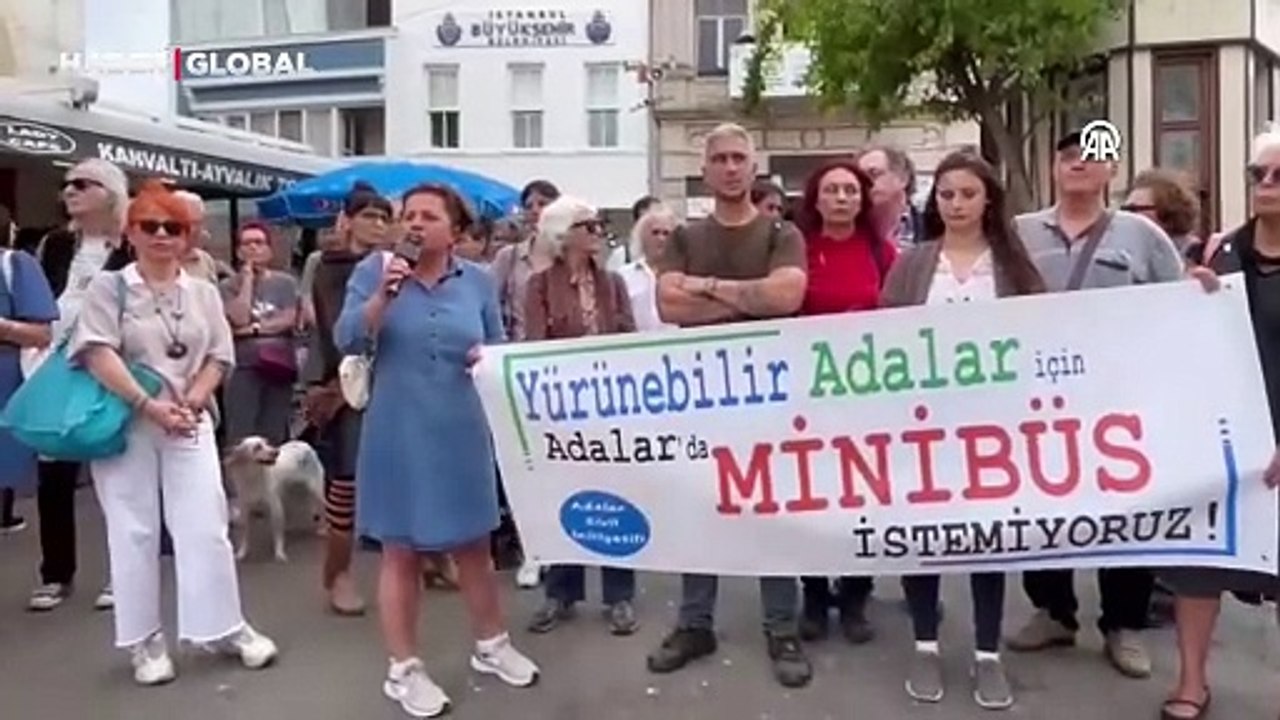 Adalar halkından İETT'ye tepki: "Yürünebilir Adalar için..."