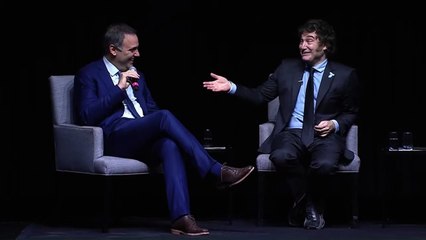 Download Video: Milei se valorizó como un líder libertario global en la presentación de su nuevo libro: 