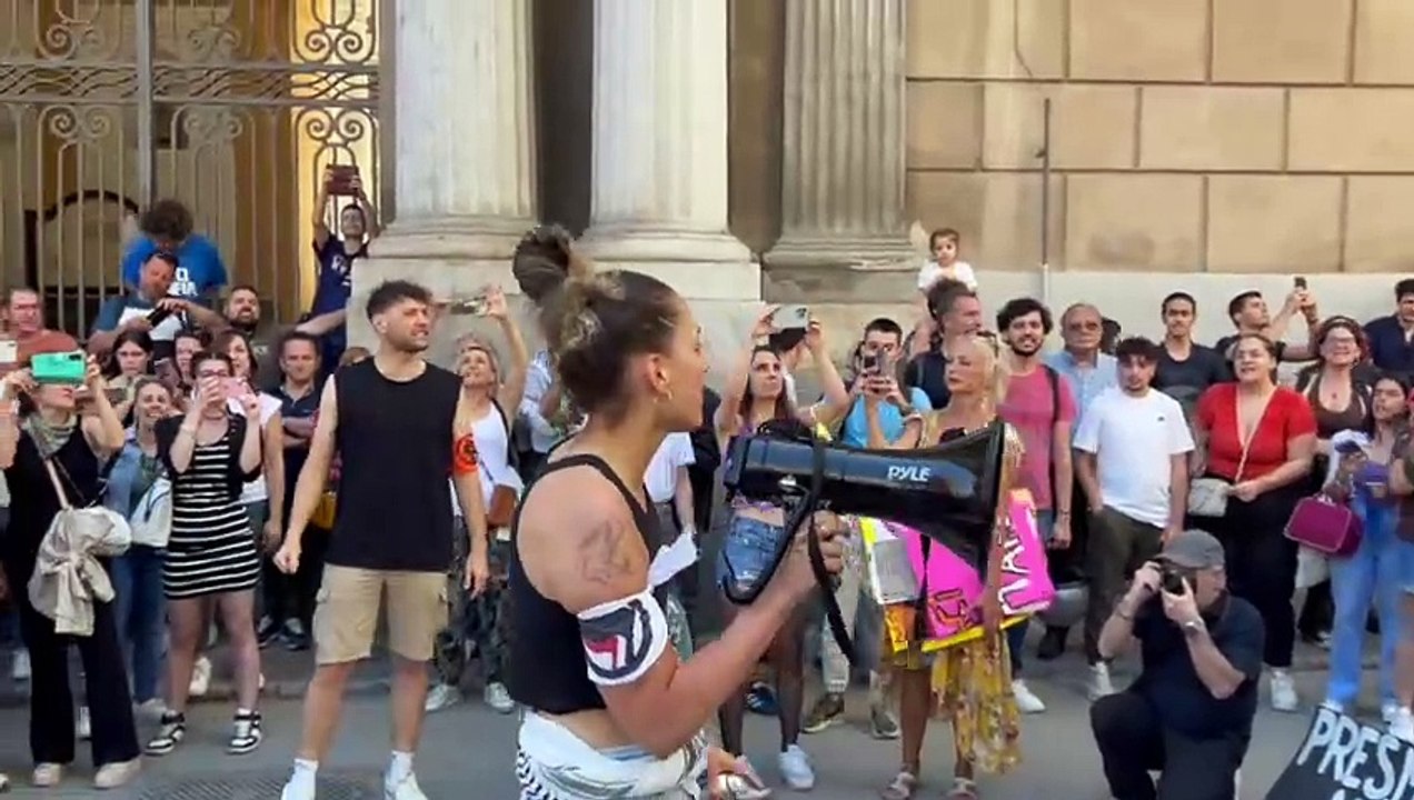 Il corteo per ricordare le vittime della strage di Capaci