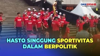 Скачать видео: Jelang Rakernas PDIP, Hasto Singgung Sportivitas dan Perjuangan dalam Berpolitik