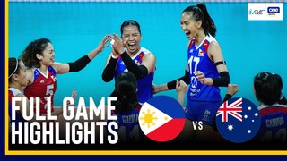 AVC Game Highlights: Alas Pilipinas opens campaign with win over Australia