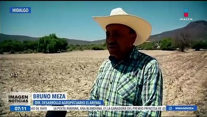 Así golpea la sequía a los agricultores de Hidalgo