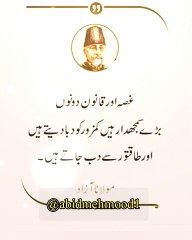 Ghussa or Qanoon/#shortsfeed #urduquotes #viral #motivation @abid