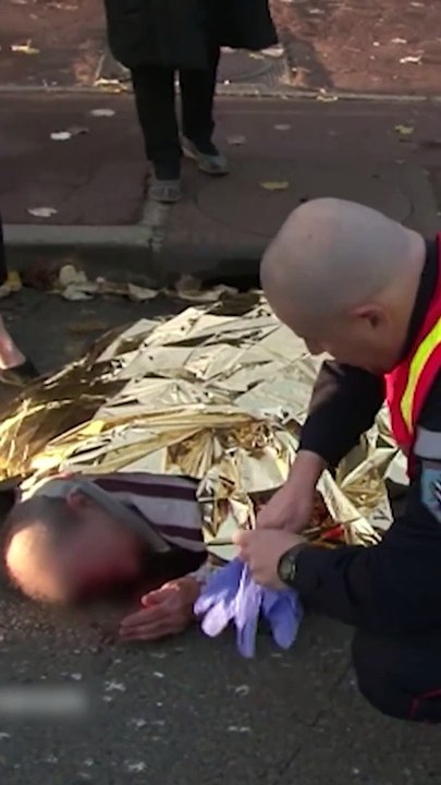 Ce jeune homme renverse un piéton !