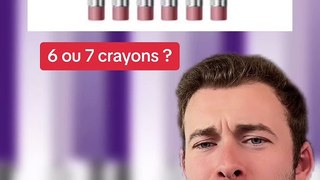 6 ou 7 crayons ? (Exclu Dailymotion)