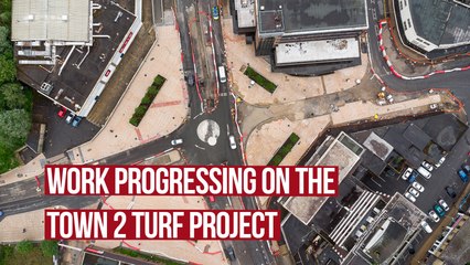 Update on Burnley's Town 2 Turf Project Progress 🚧