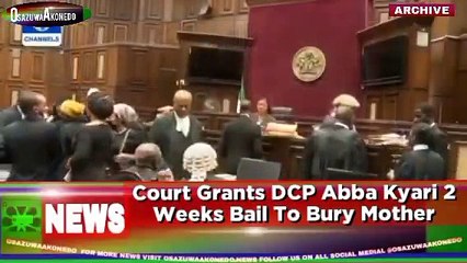 Court Grants DCP Abba Kyari 2 Weeks Bail To Bury Mother ~ OsazuwaAkonedo