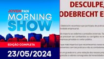 PEDIDO DE DESCULPAS DA ODEBRECHT VIRA MEME | MORNING SHOW - 23/05/2024