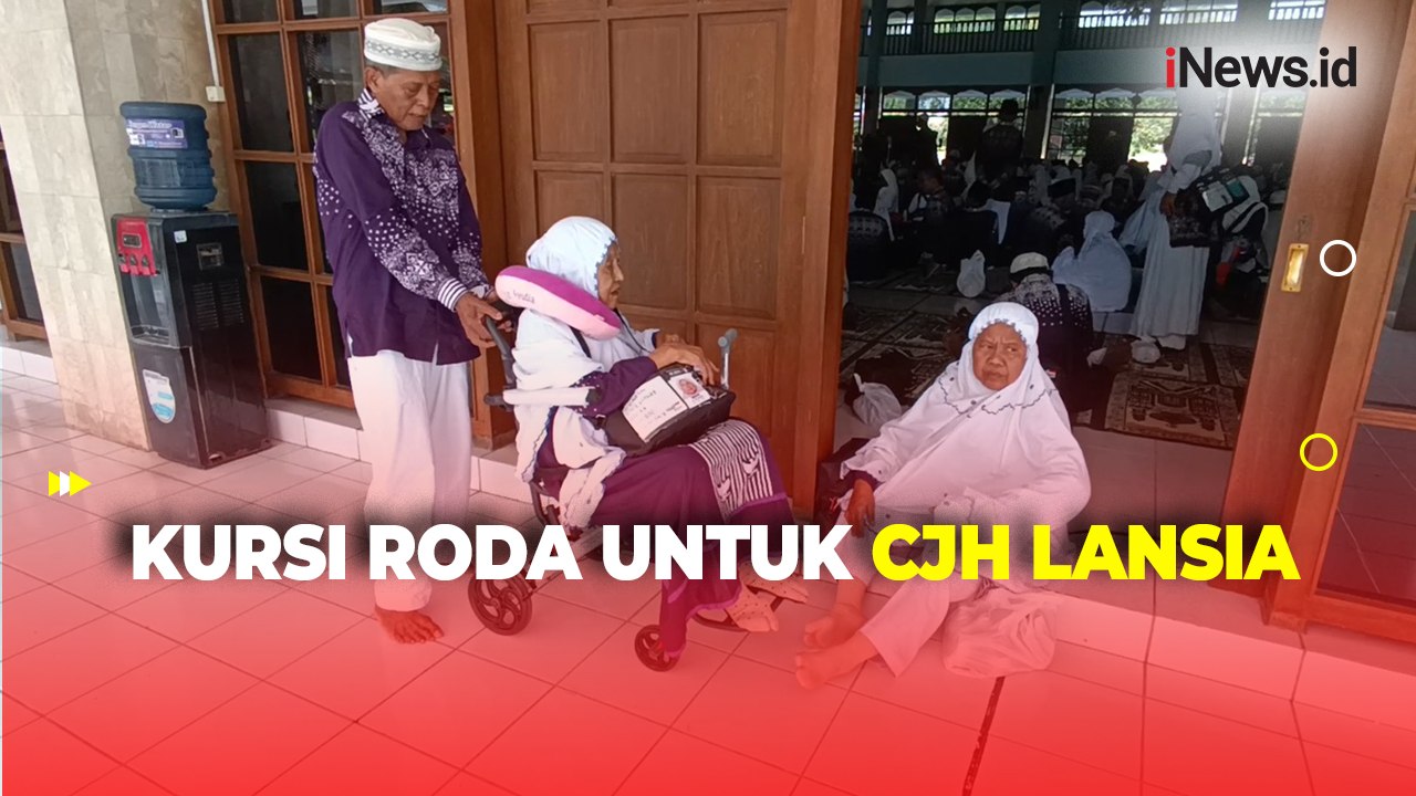 Sebanyak 17 Jemaah Lansia Asal Kulon Progo Difasilitasi Kursi Roda untuk Beribadah Haji