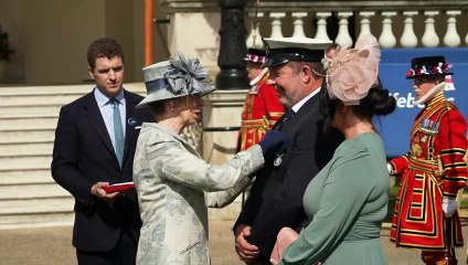 Princess Anne awards lifeboatman who saved crew