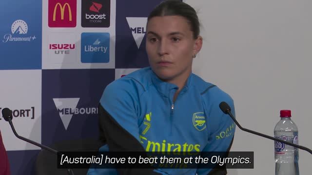 Catley 'looking forward' to playing against 'brilliant' Hayes again