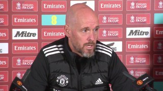 Ten Hag previews Manchester Utd's FA Cup final against neighbours City
