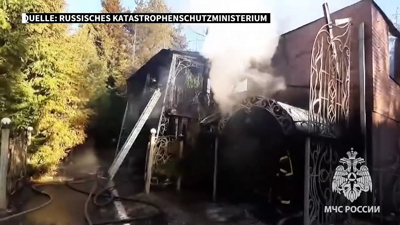 Russland: Mindestens acht Tote bei Brand in Schwarzarbeiterunterkunft