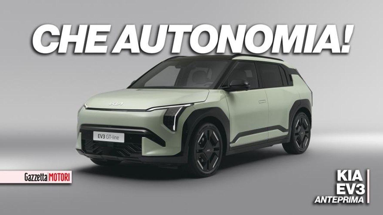 Kia EV3: il Suv compatto elettrico visto da vicino. Il video