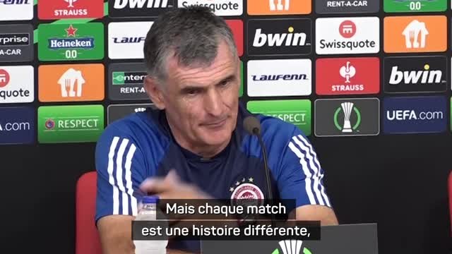 Olympiakos - Mendilibar : Chaque match est une histoire différente