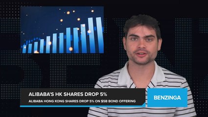 Alibaba's Hong Kong Shares Drop 5% on Report of $5 Billion Convertible Bond Offering