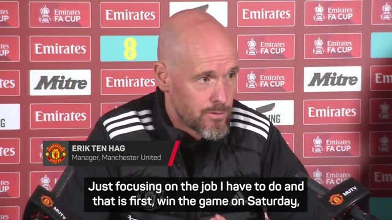 'I came here to win trophies' - Ten Hag shuts down questions about his United future