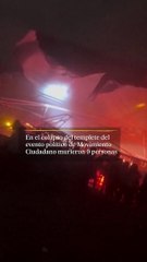 Momentos de caos tras el accidente en Nuevo León