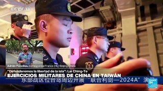 Informe desde Beijing: China realiza nuevos ejercicios militares en Taiwán
