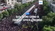 Iran, funerali Raisi: migliaia di persone per sepoltura a Mashhad, a Teheran vertice con le milizie