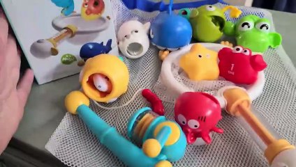 Bath Toys for Kids Review  - Magnetic Fishing & Light-Up Star for Toddlers ⭐