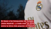 El himno del Real  Madrid es la letra más buscada en Google de España