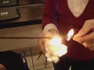 Vidéo brulage des fourches