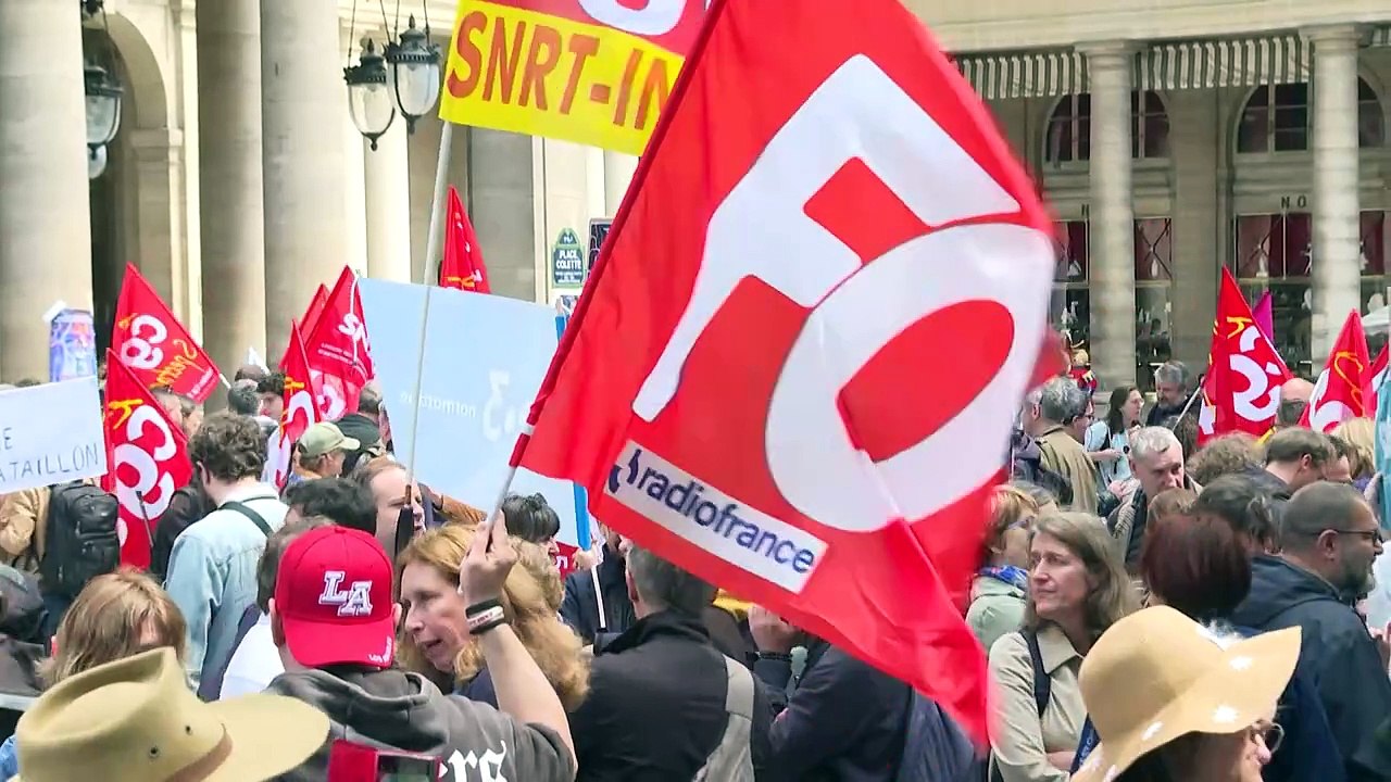 Fusion de l'audiovisuel public en France: plusi...