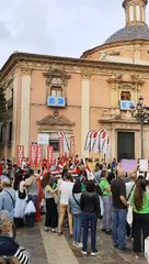 Manifestació en favor de l'escola i la llengua a València
