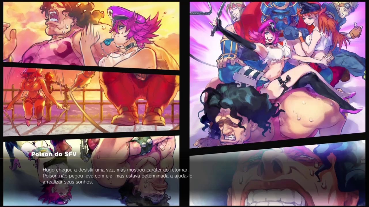Street Fighter V - Arcade Mode + Secret Fight - Poison - Hardest - SF5 Route [1CC]