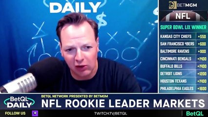 NFL Rookie Quarterback Passing Leader Bets 🏈