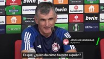 Rueda de prensa de Mendilibar previa a la final contra la Fiorentina