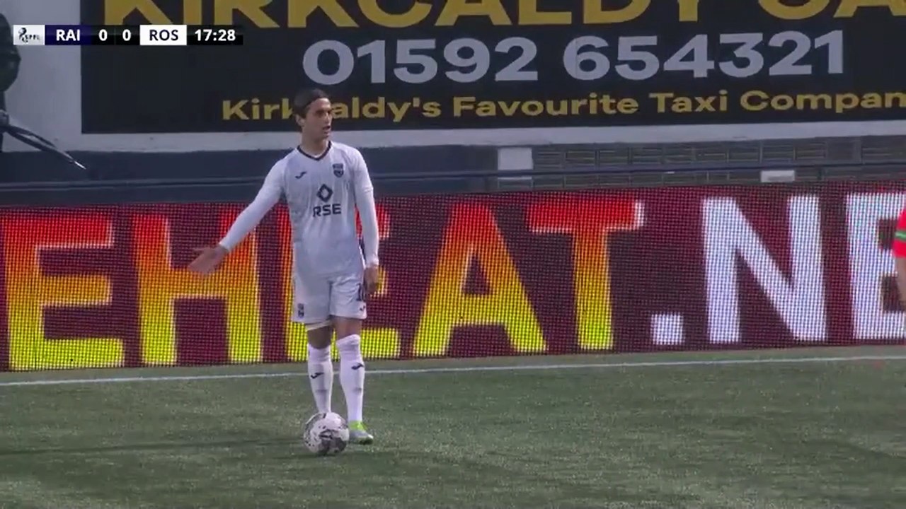 Raith Rovers vs Ross County 1 half 1 leg Play Offs Final