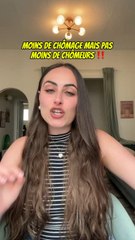 Moins de chomage mais pas moins de chômeurs !