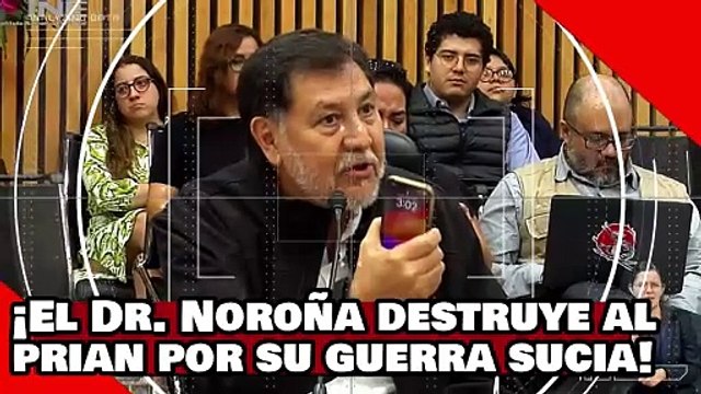 ¡VEAN! ¡Dr. Noroña destruye al Panarko Sondón por atacar a morena con viles videos de guerra sucia!