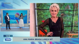 Ana Maria Braga se lança na carreira de cantora