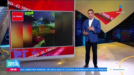 VIDEO: Taxi choca, se fuga y atropella a peatón