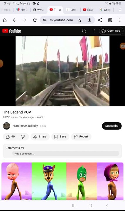 The legend pov