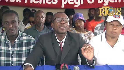Pati politik Esklav Revolte di yap sipòte Dr Gary Conille pou vin Premye Minis gouvènman tranzisyon.
