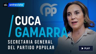 Entrevista Completa a Cuca Gamarra, Secretaria General del Partido Popular