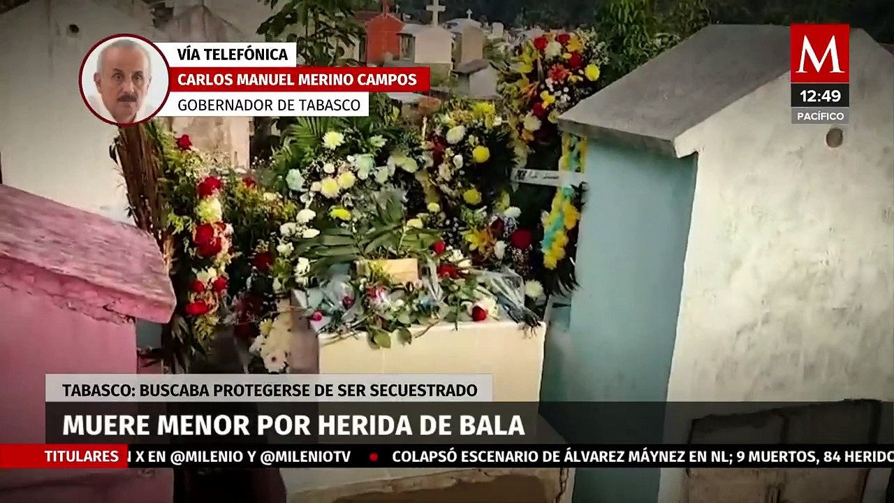 "Ingresó al hospital con vida": Gobernador de Tabasco habla sobre menor asesinado en Paraíso