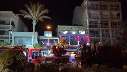 Mueren cuatro personas tras hundirse un restaurante en la playa de Palma