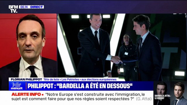 Florian Philippot (Les Patriotes): Gabriel Attal a réussi à mettre Jordan Bardella face aux contradictions énormes [du programme du RN]